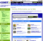 Tablet Screenshot of ccinfoweb.cchst.ca